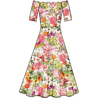 New Look Women's Dress Sewing Pattern N6615 image number 5