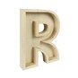 Wooden Fillable Letter R 22cm image number 1