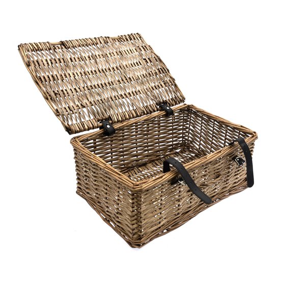 Wicker Hamper Basket 42cm x 28cm x 18cm image number 3