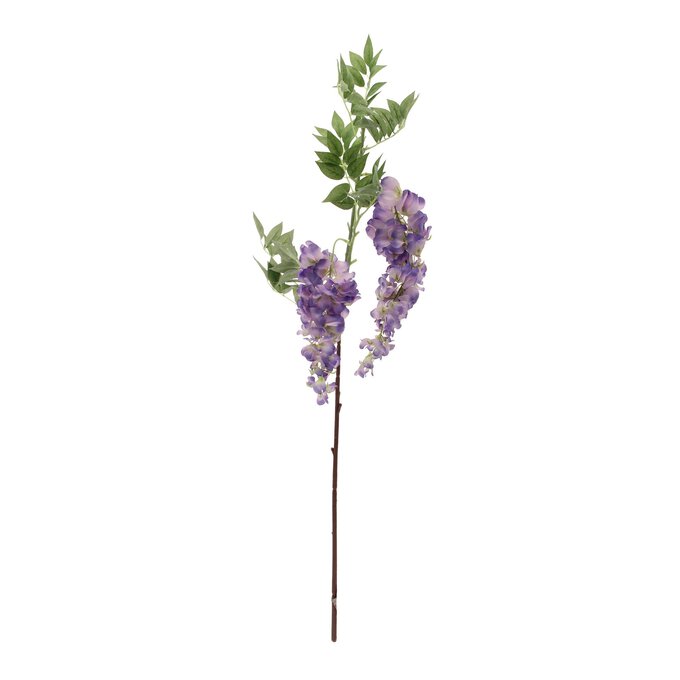 Violet Two Head Wisteria 90cm Hobbycraft