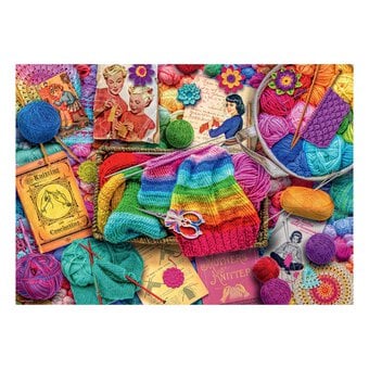 Ravensburger Vintage Knitting and Crochet Jigsaw Puzzle 1000 Pieces