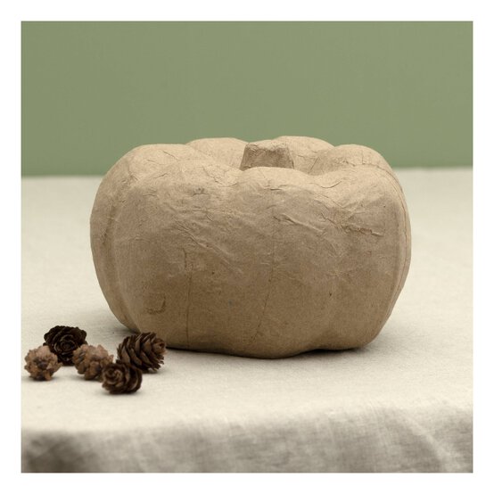 Mache Pumpkin 11.5cm image number 3