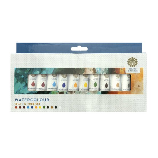 Shore & Marsh Watercolour Paint 10ml 12 Pack image number 5