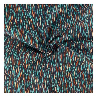 Artisan Tiger Stripes Cotton Fabric by the Metre