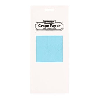 Turquoise Crepe Paper 100cm x 50cm image number 3