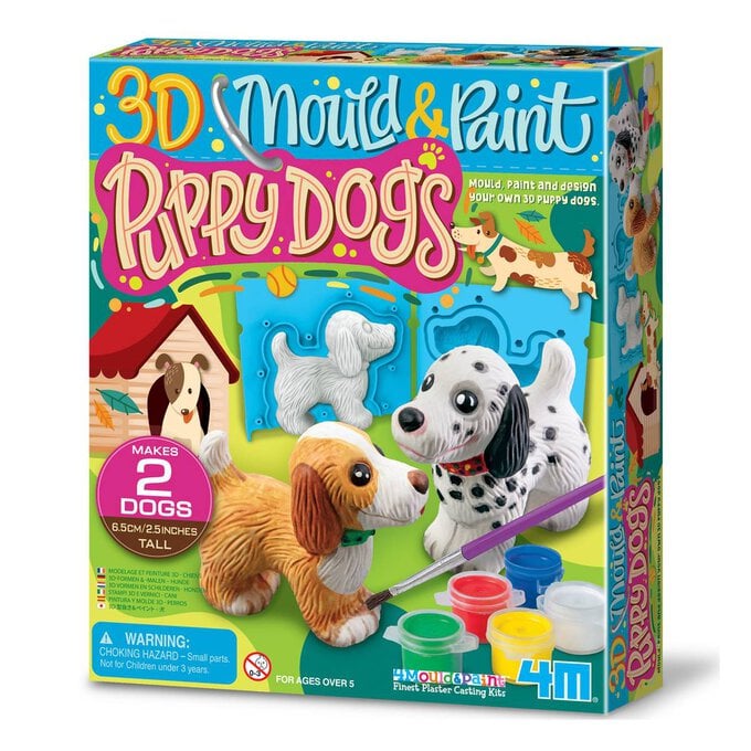 Puppy Dogs Mould and Paint Kit image number 1