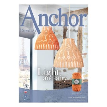 FREE PATTERN Anchor Creativa Light and Airy Lampshade