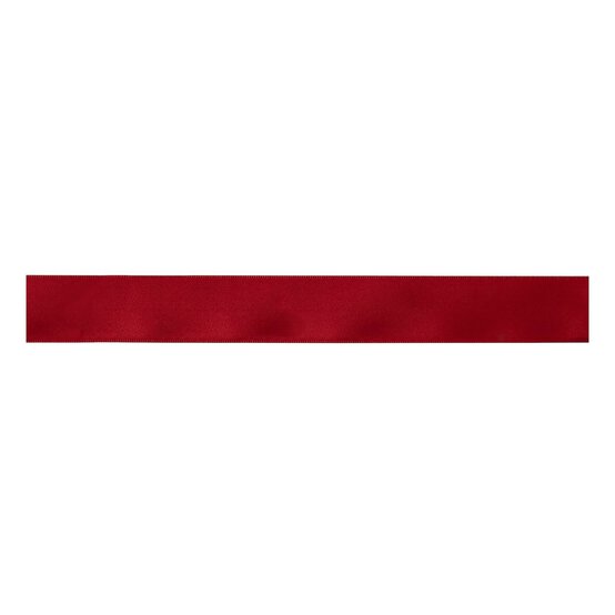 Trimits Scarlet Double-Faced Satin Ribbon by the Metre 10mm image number 2