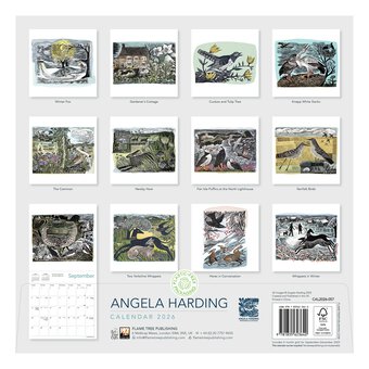 Angela Harding Wall Calendar 2026