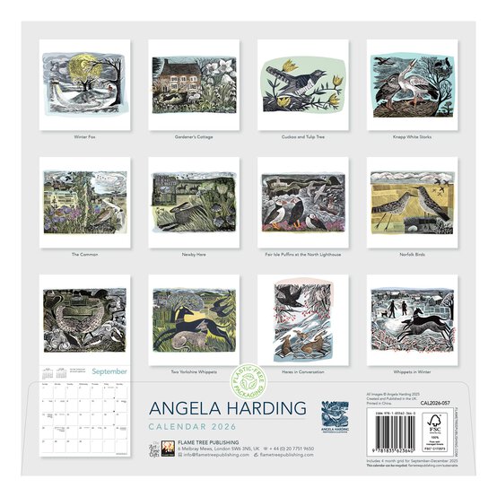 Angela Harding Wall Calendar 2026 image number 2