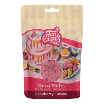 Funcakes Raspberry Flavour Deco Melts 250g