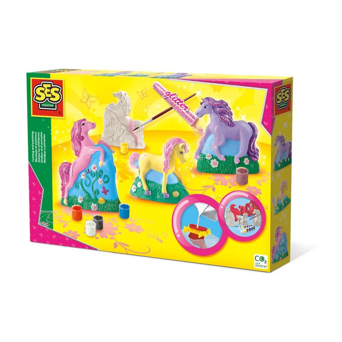 SES Creative Horses Cast and Paint Set Hobbycraft