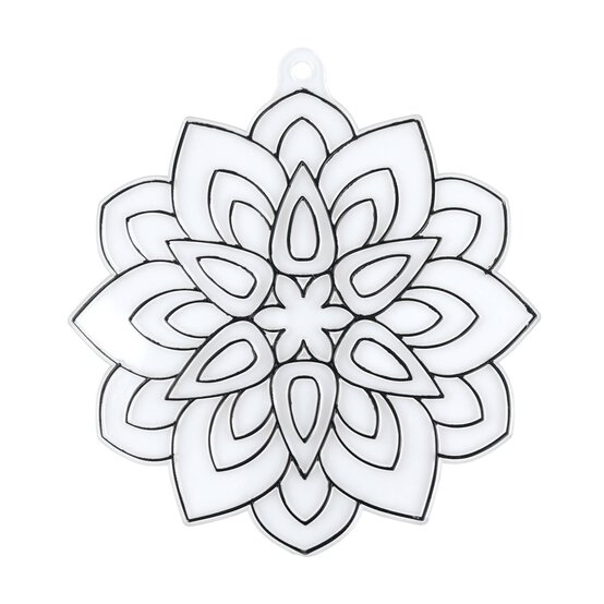 Mandala Plastic Suncatcher image number 2