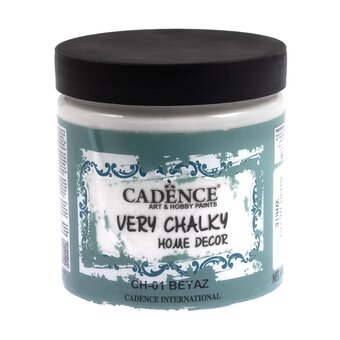 Cadence Ancient White Very Chalky Home D&eacute;cor Paint 500ml