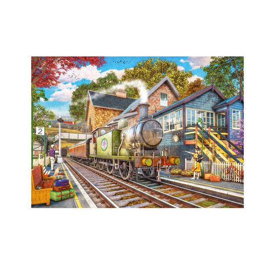 Falcon Morning Arrival Jigsaw Puzzle 1000 Pieces image number 2