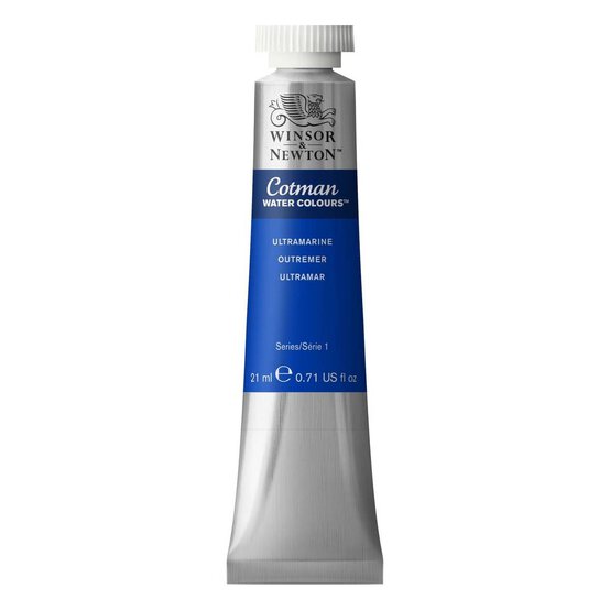 Winsor & Newton Cotman Ultramarine Water Colour 21ml image number 1