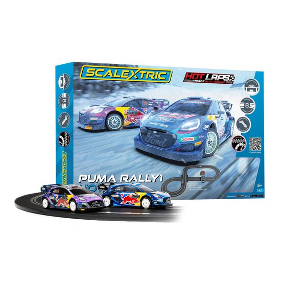 Scalextric Puma Rally1 WRC Hot Laps Race Set image number 1