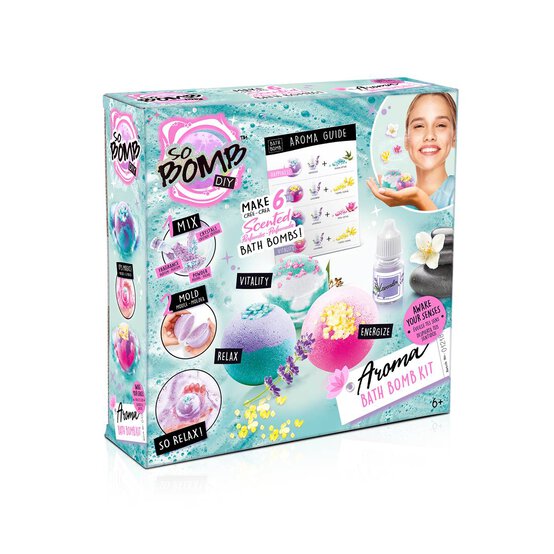 So Bomb DIY Aroma Bath Bomb Kit image number 1