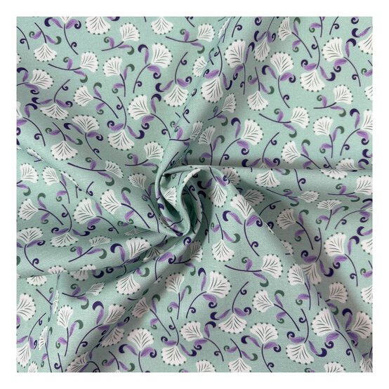 WI Garden Delight Floral Fancy Cotton Fabric by the Metre image number 1