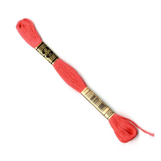 DMC Pink Mouline Special 25 Cotton Thread 8m (892) image number 1