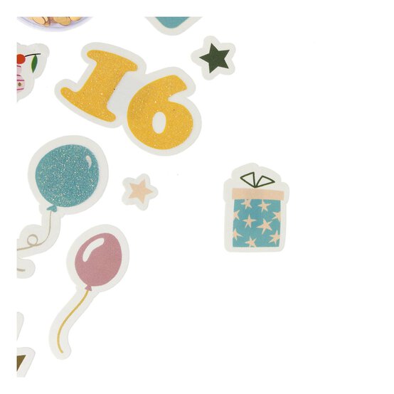 16th Birthday Milestone Stickers image number 3