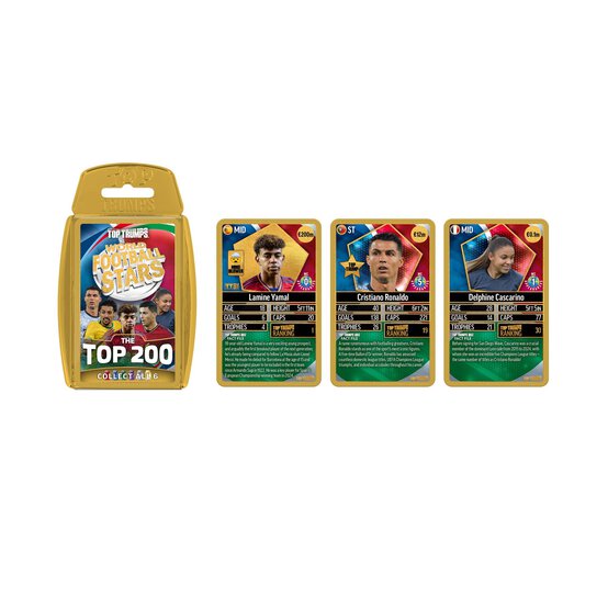 Top Trumps World Football Stars Top 200 Pack 6 image number 4