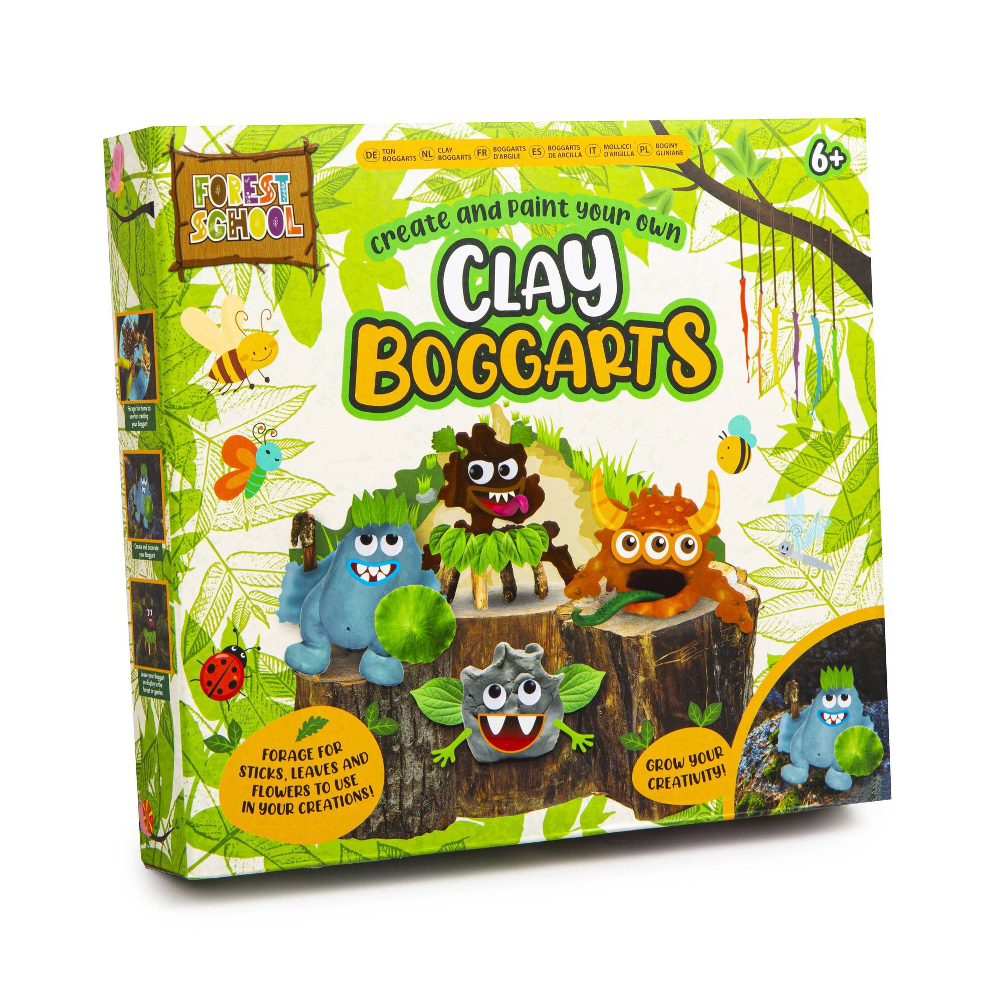 Create and Paint Your Own Clay Boggarts Hobbycraft