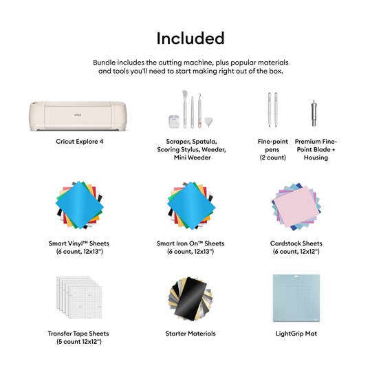 Cricut Explore 4 and Essentials Bundle image number 3