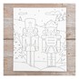 Nutcracker Colour-in Canvas image number 1