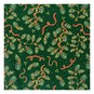 Green Holly Cotton Fabric by the Metre image number 2