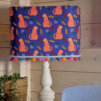 How to Make a Fabric Lampshade
