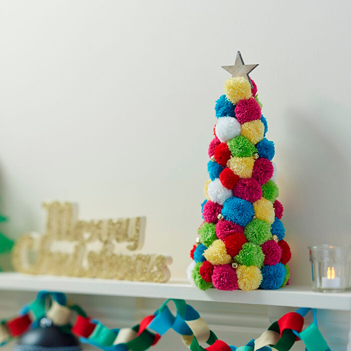 How to Make a Pom Pom Tree Hobbycraft