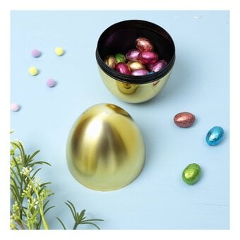 Gold Fillable Egg 14cm