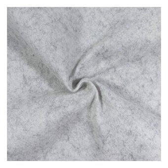 Light Grey Felt Fabric by the Metre
