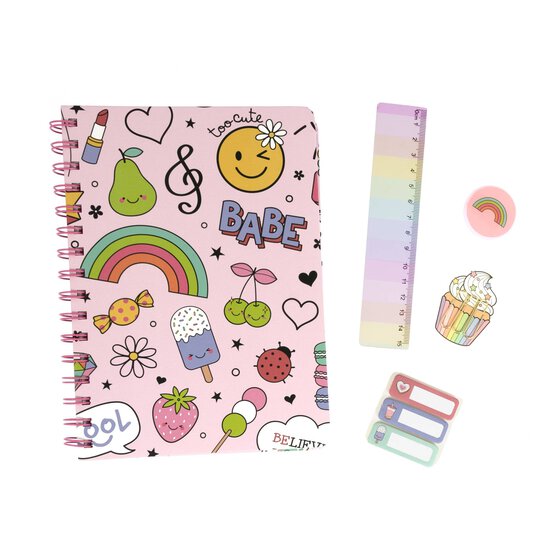 Rainbow Treats Stationery Set  image number 1