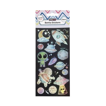 Space Bottle Stickers