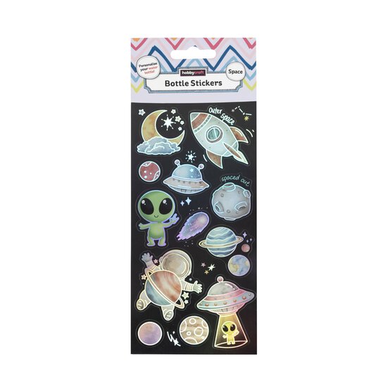 Space Bottle Stickers image number 1