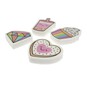 Pink Treat Novelty Erasers 4 Pack  image number 3
