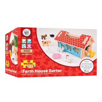 Bigjigs Farmhouse Shape Sorter