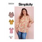 Simplicity Women's Top Sewing Pattern S9334 (AA 10-18) image number 1