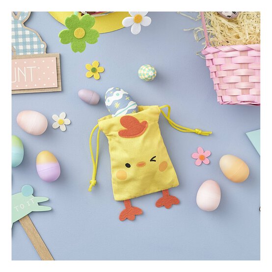 Easter Chick Mini Drawstring Pouch image number 3