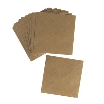 Kraft Envelopes 5 x 5 Inches 50 Pack