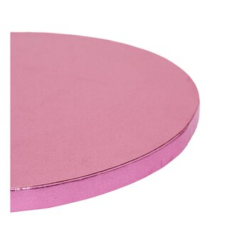 Cerise Pink Round Cake Drum 10 Inches image number 3