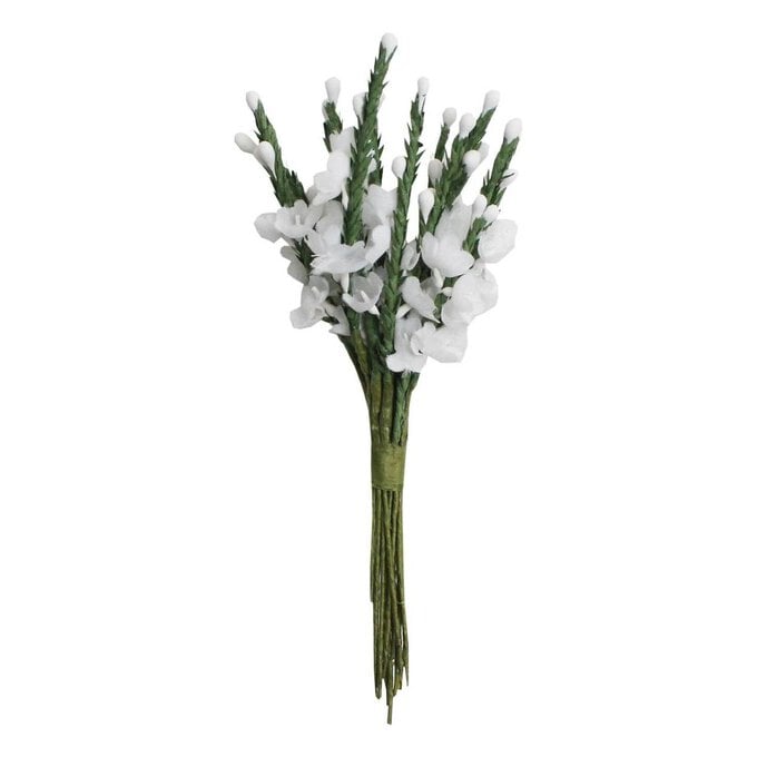 White Heathers 12.5cm 12 Pack image number 1