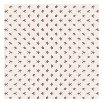 Pink Tiny Star Cotton Fabric by the Metre