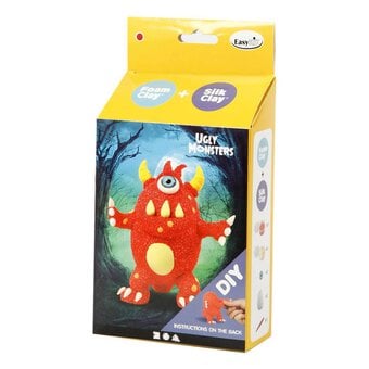 DIY Red Monster Silk and Foam Clay Kit image number 2