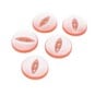 Hemline Pink Basic Fish Eye Button 5 Pack image number 1