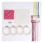 RSC Love Embroidery Hoop Kit 4 Pack image number 3