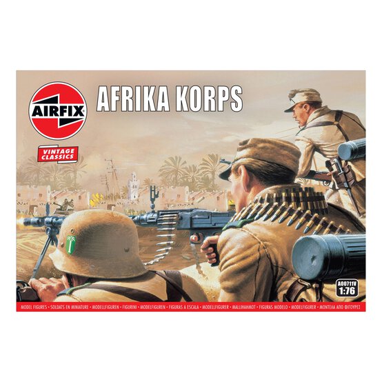 Airfix Afrika Korps Model Kit 1:76 image number 1