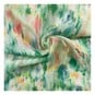 Green Watercolour Pastel Fabric by the Metre image number 1